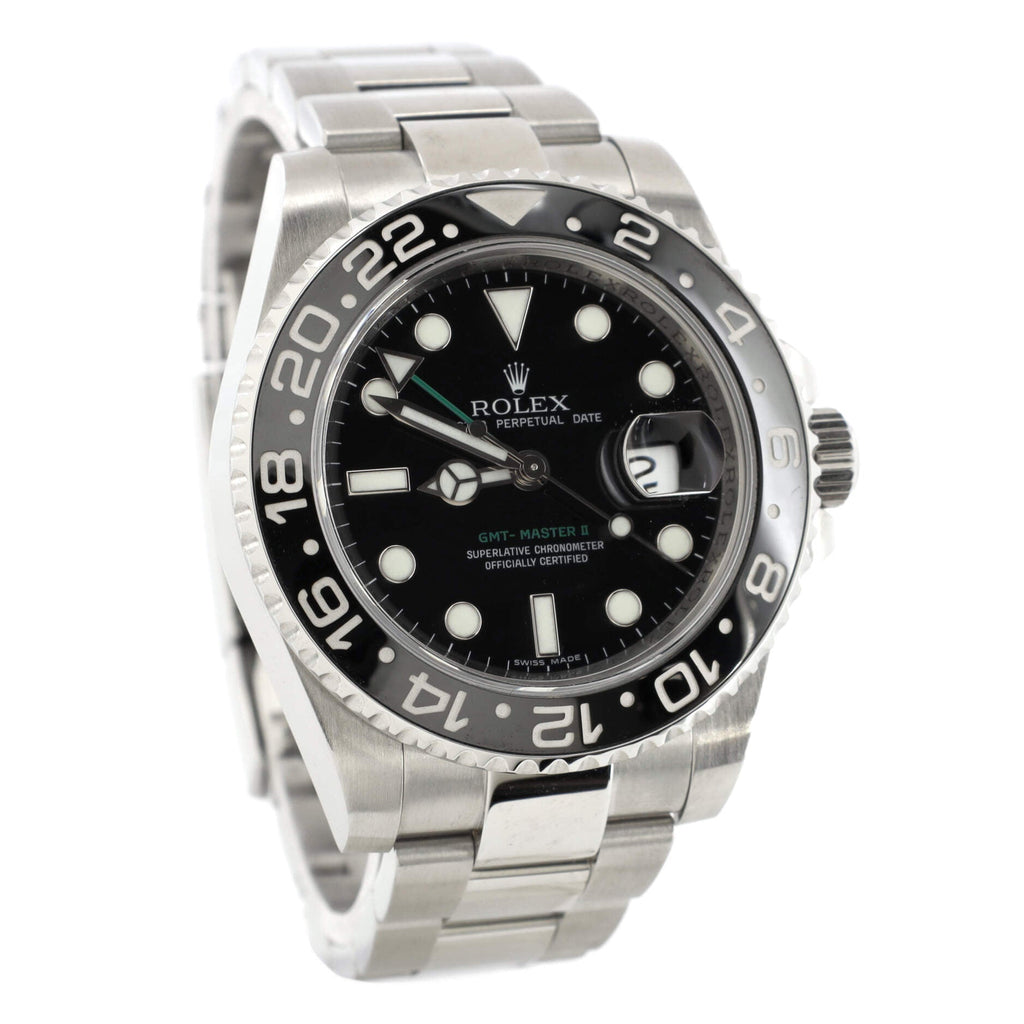 Oyster Perpetual Date GMT-Master II Automatic Watch Stainless Steel and Cerachrom 40