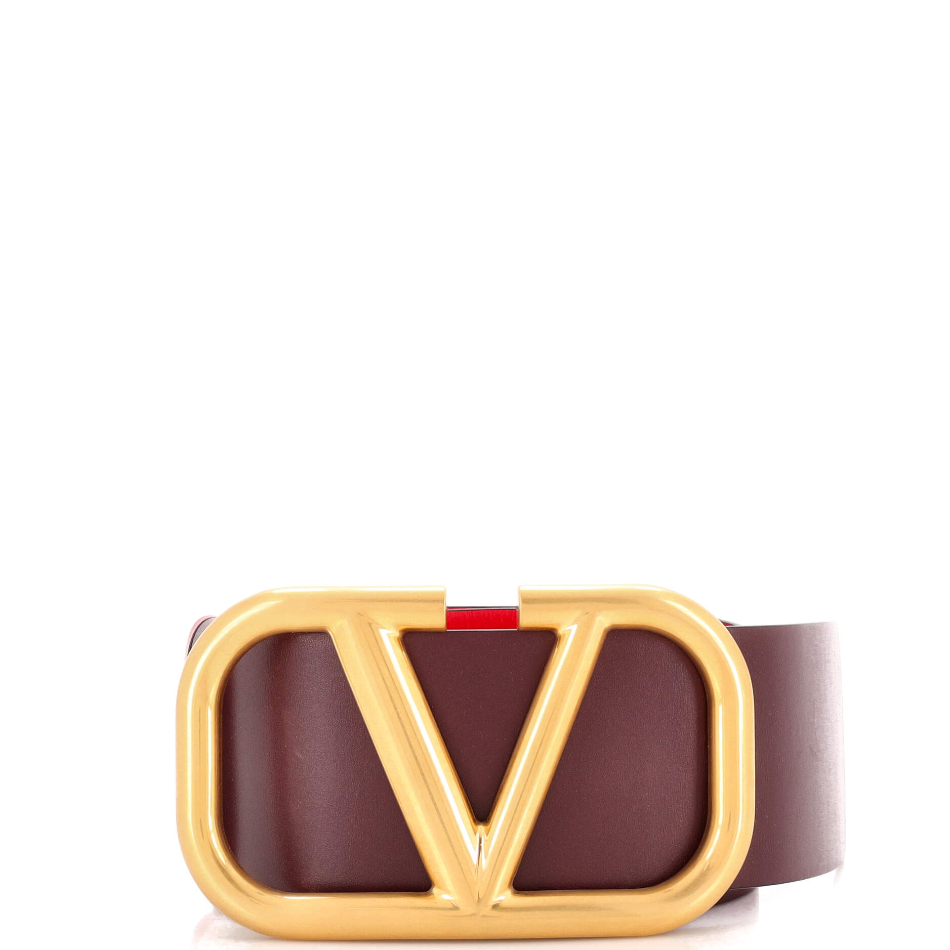 VLogo Belt Leather Extra Wide 70