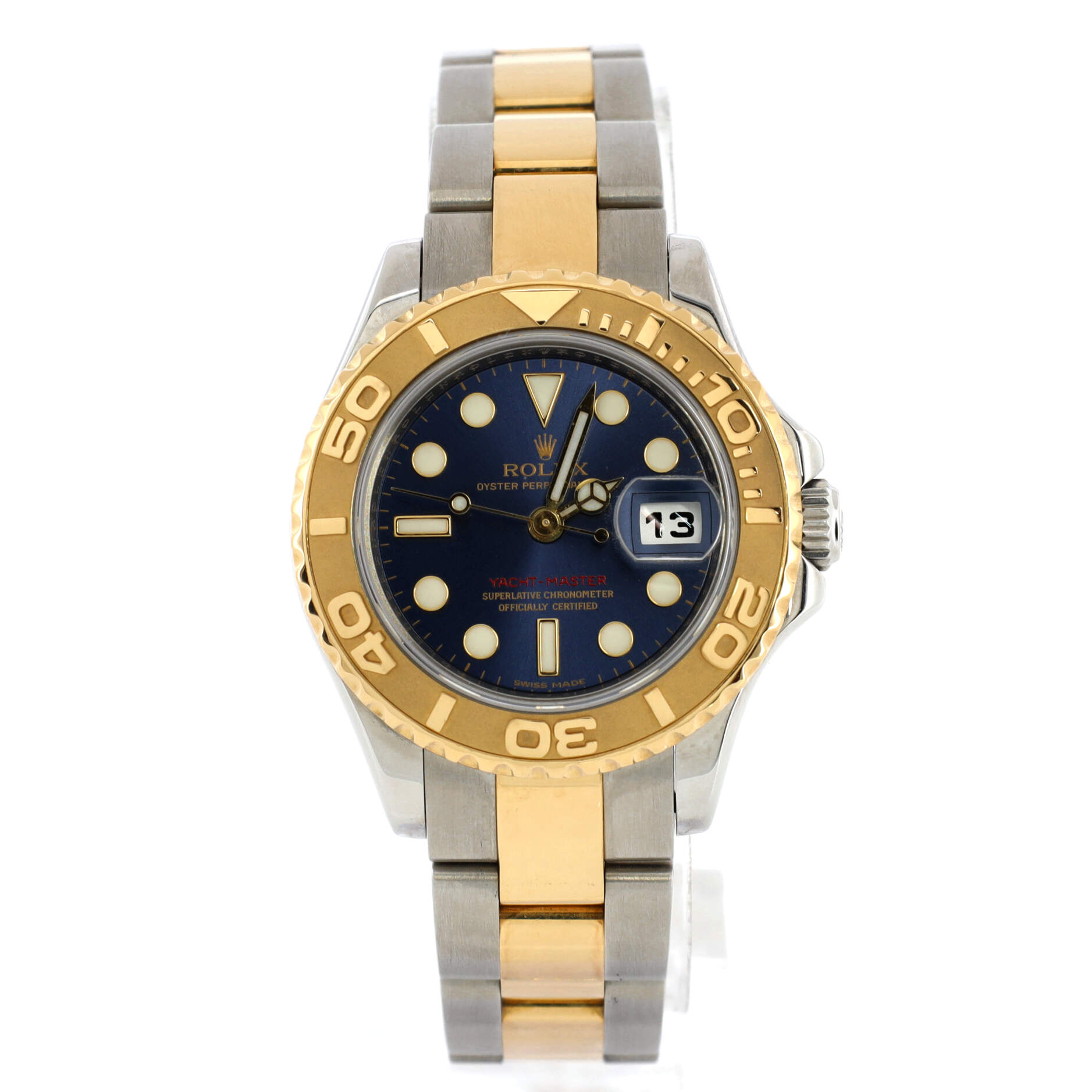 Oyster Perpetual Yacht-Master Automatic Watch Stainless Steel and Yellow Gold 29