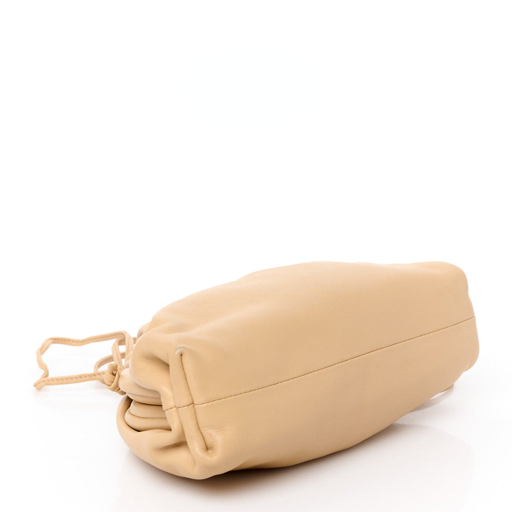 Butter Calfskin The Mini Pouch Almond