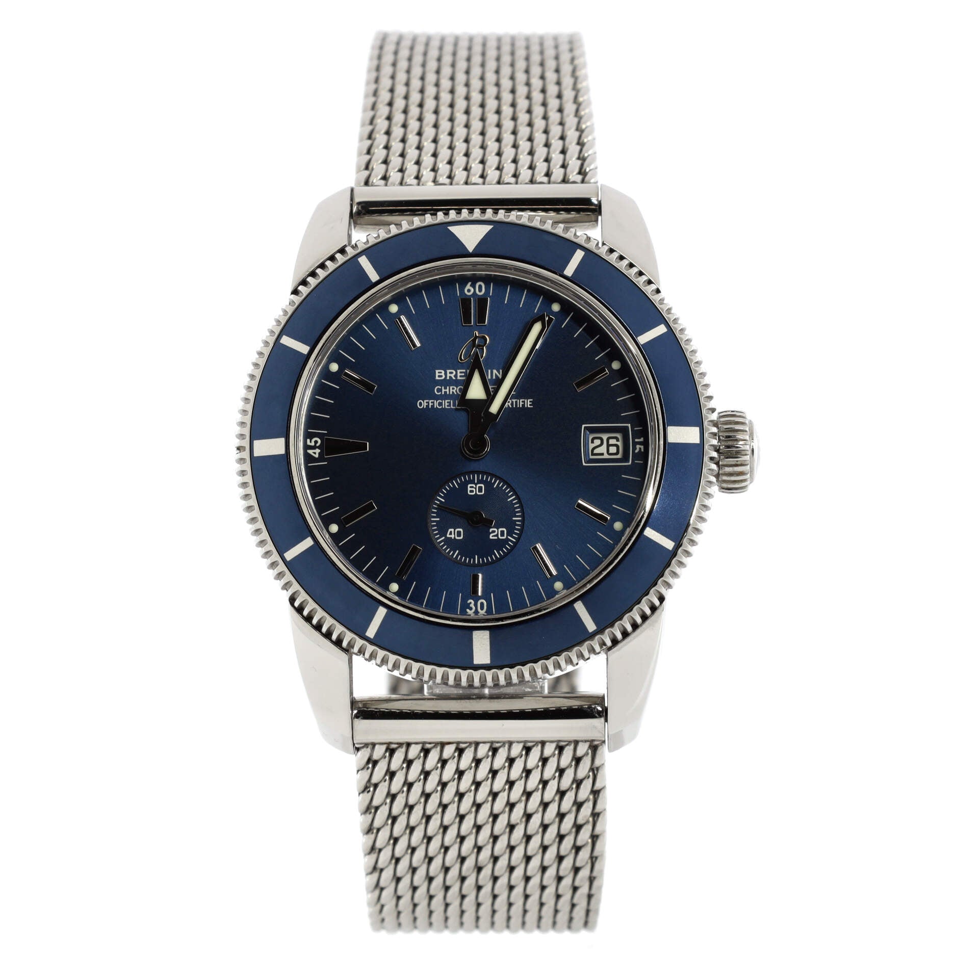 SuperOcean Heritage Chronometer Automatic Watch Stainless Steel 38