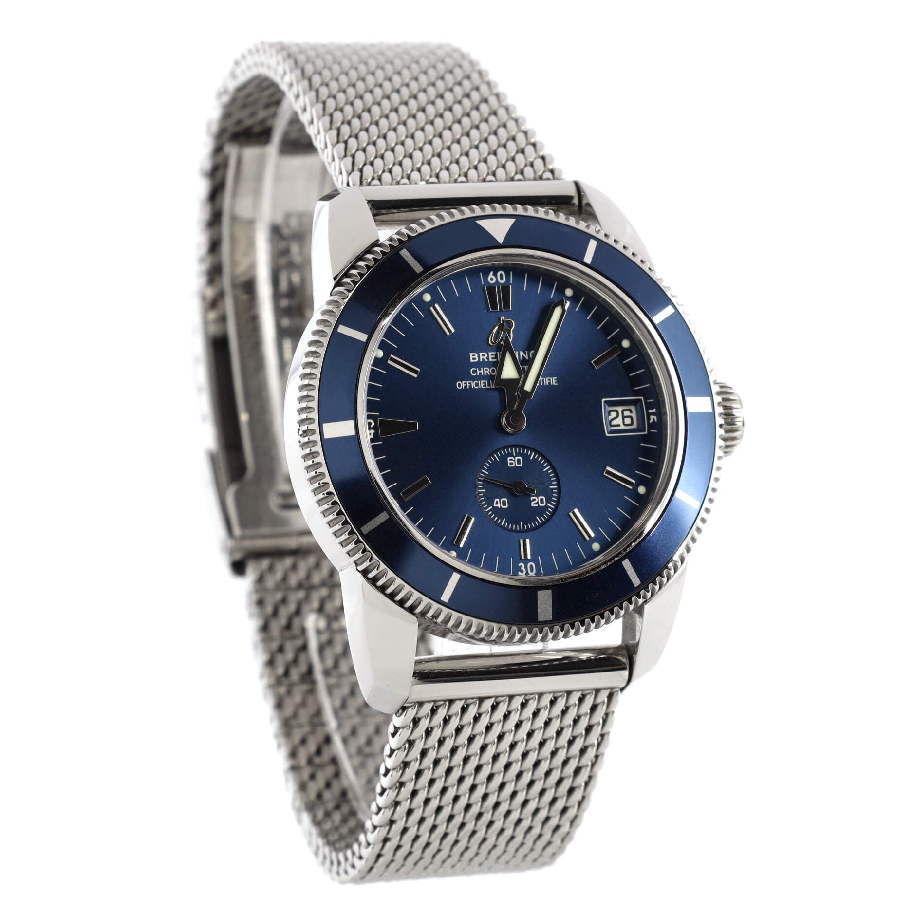 SuperOcean Heritage Chronometer Automatic Watch Stainless Steel 38