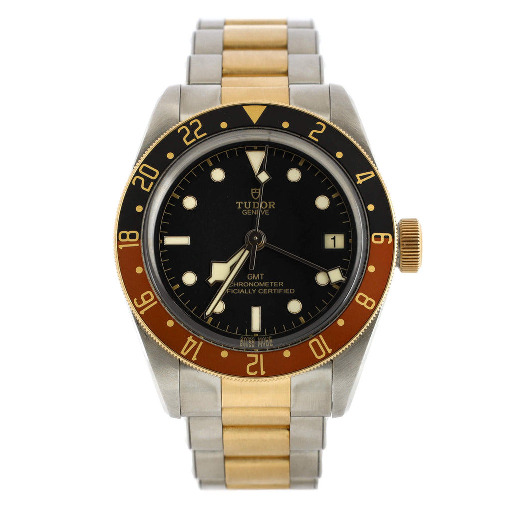 Heritage Black Bay GMT Automatic Watch Stainless Steel and Yellow Gold 41