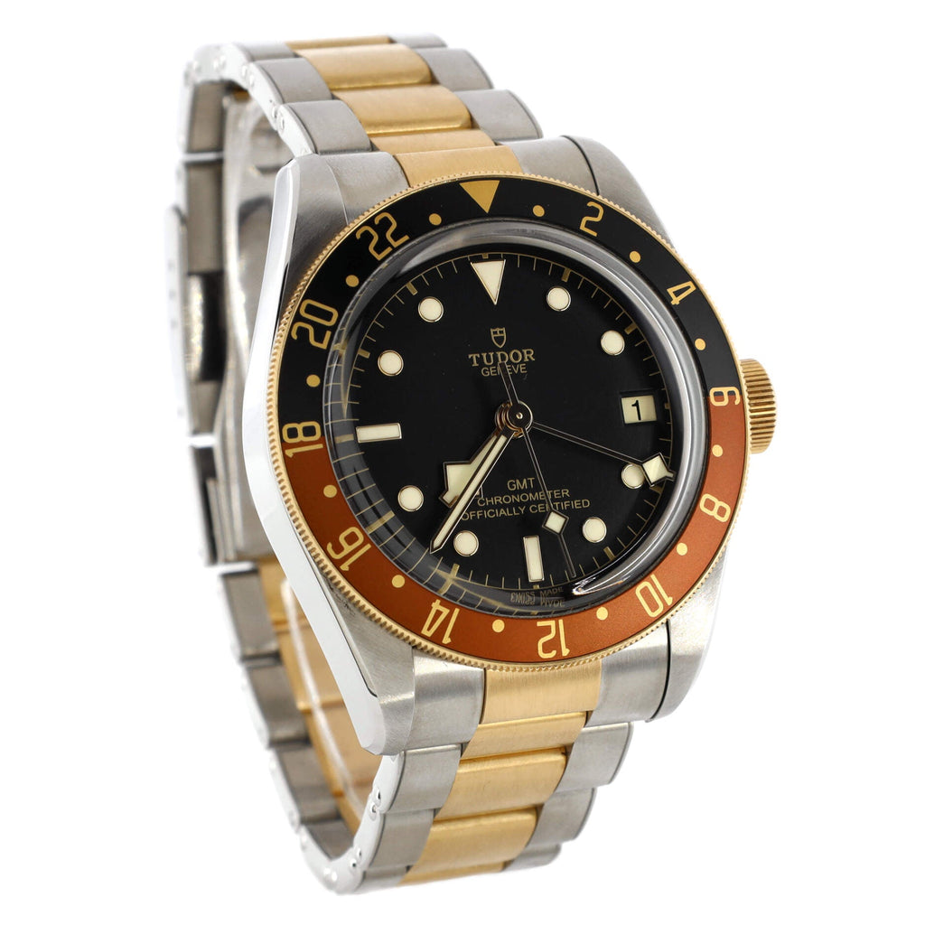 Heritage Black Bay GMT Automatic Watch Stainless Steel and Yellow Gold 41