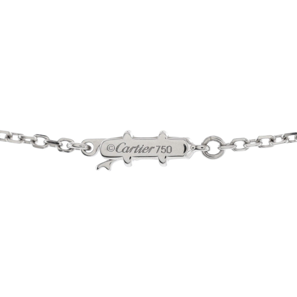 Mandala Openwork Pendant Necklace 18K White Gold with Diamonds