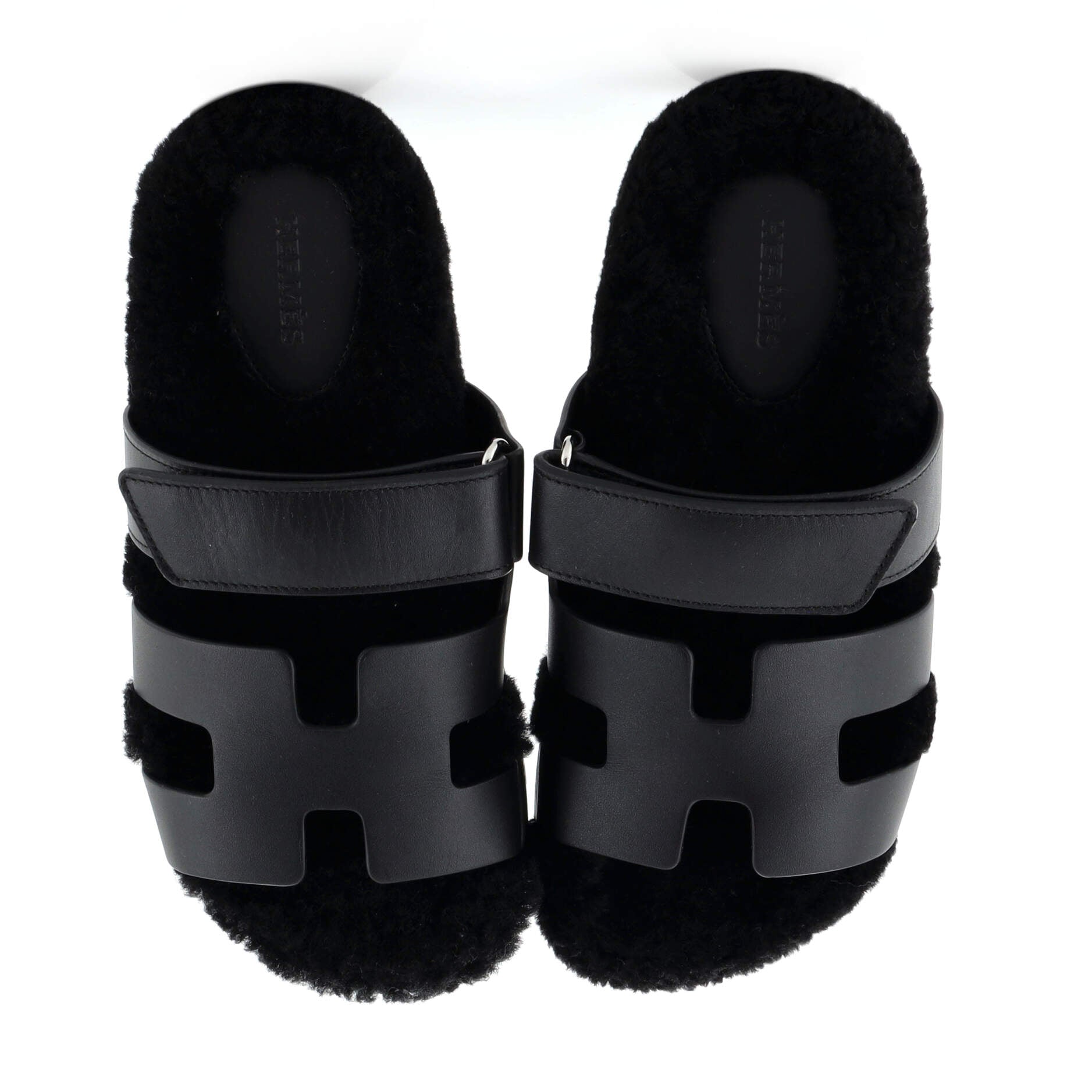 Women's Chypre Sandals Leather with Shearling