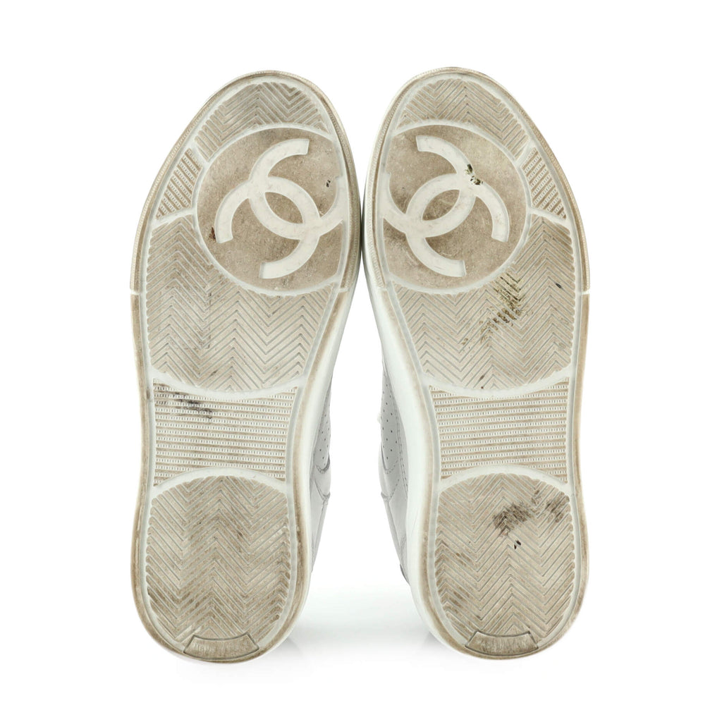 Women's CC Low-Top Sneakers Perforated Leather