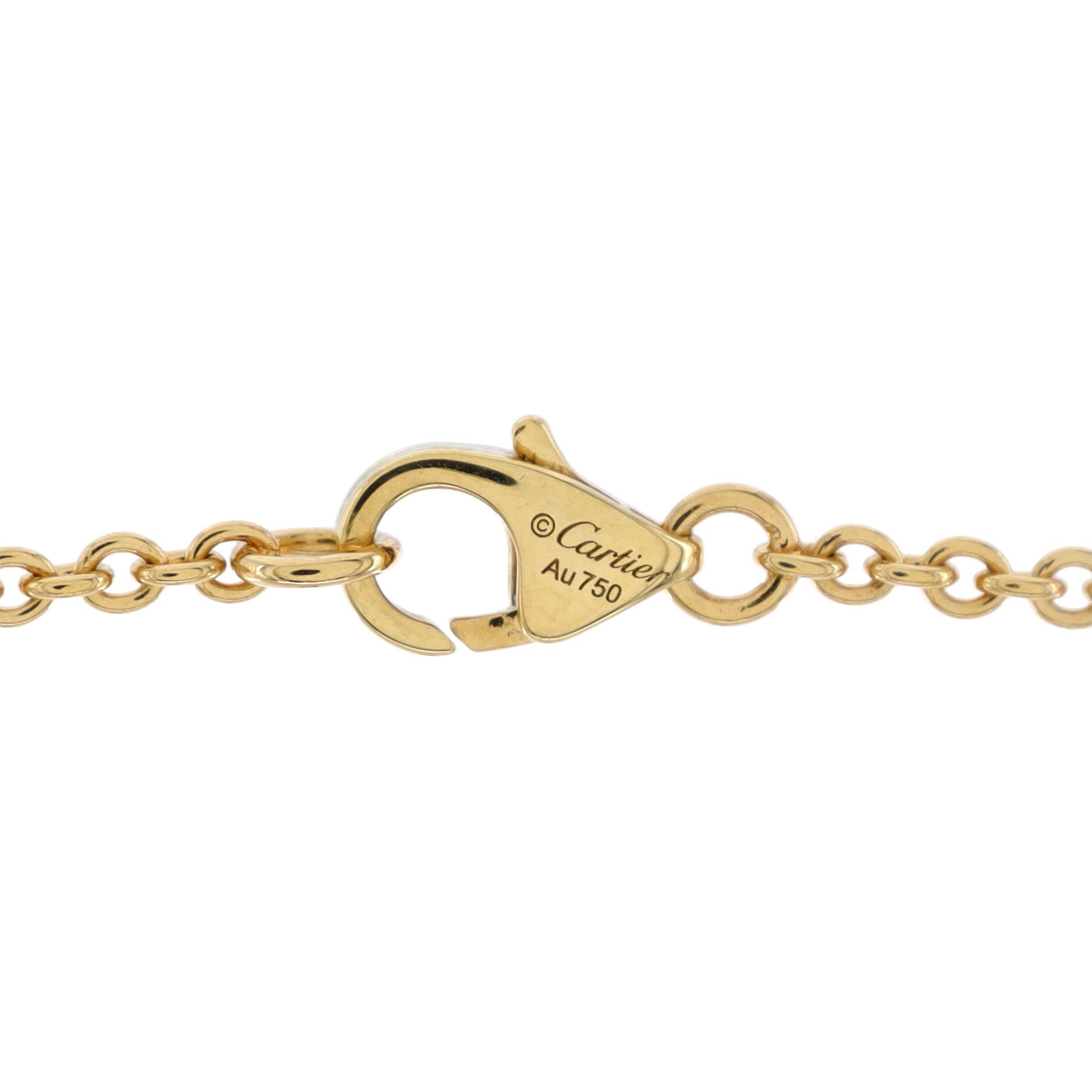 Love Interlocking Necklace 18K Yellow Gold