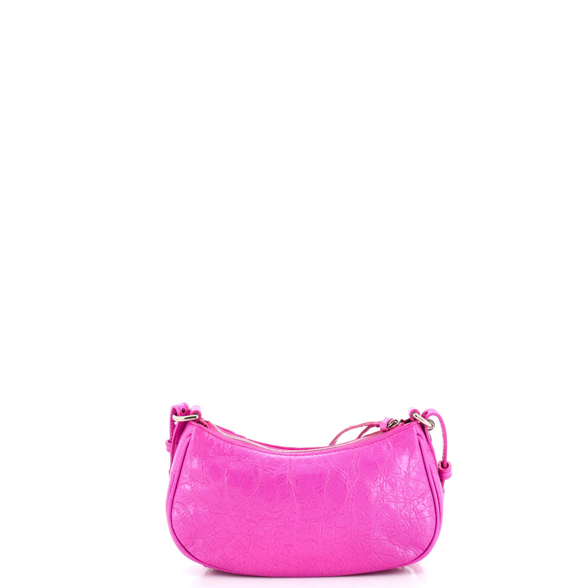 Le Cagole Giant Studs Shoulder Bag Leather Mini