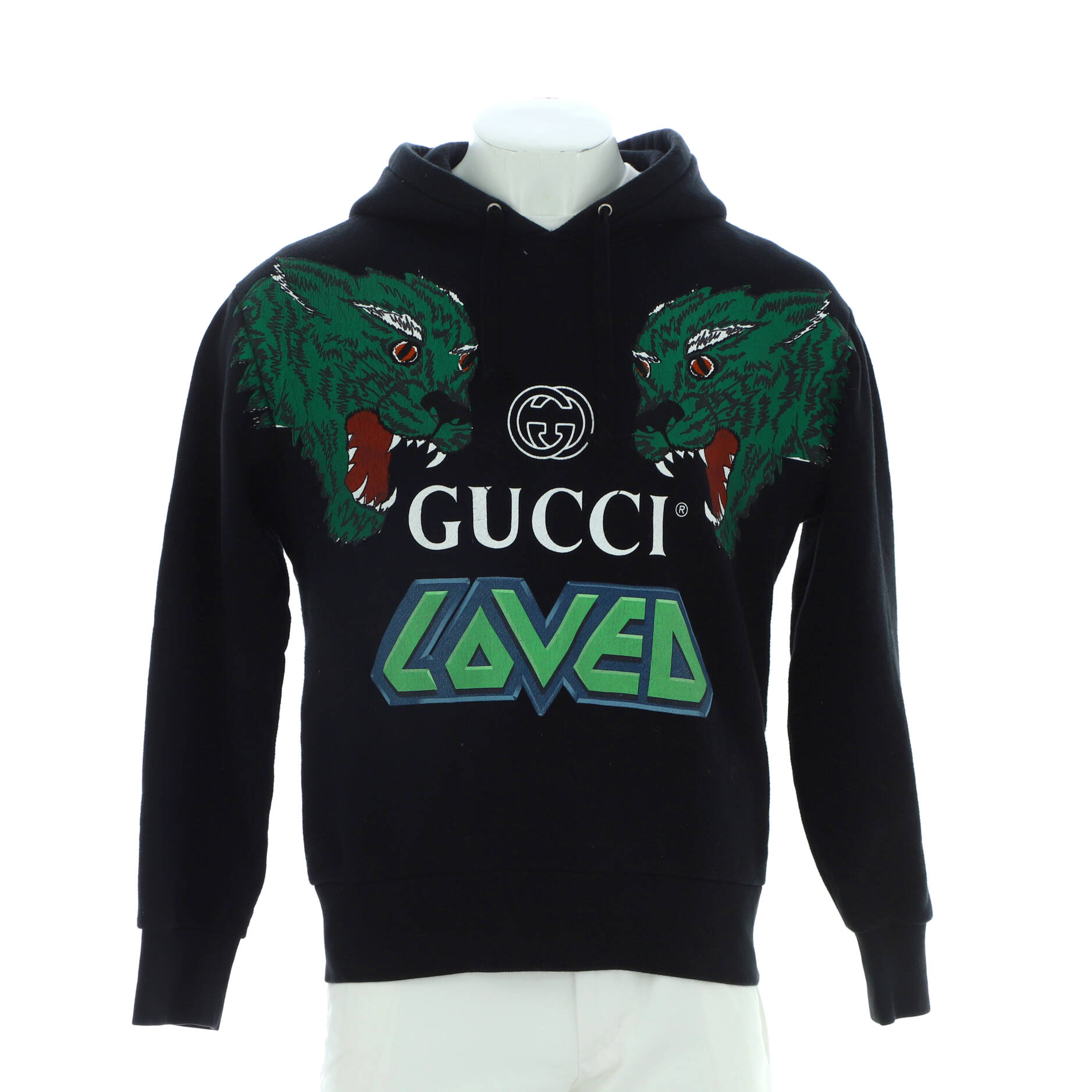 Men's Loved Tigers Hoodie Printed Cotton