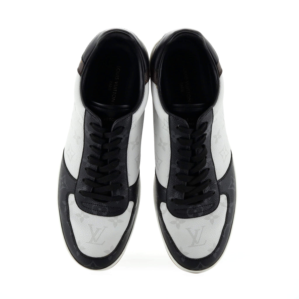 Men's Rivoli Low-Top Sneakers Monogram Eclipse Canvas