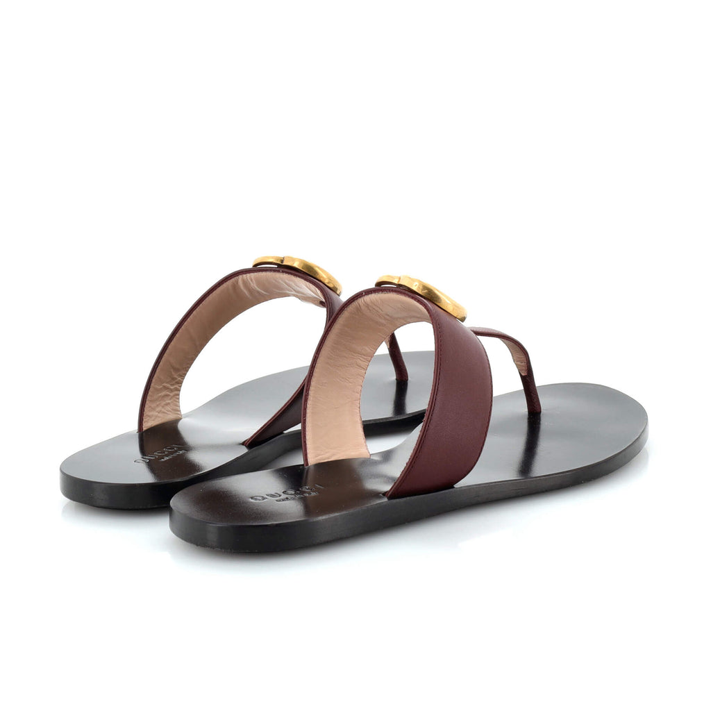 Women's GG Marmont Sandals Leather