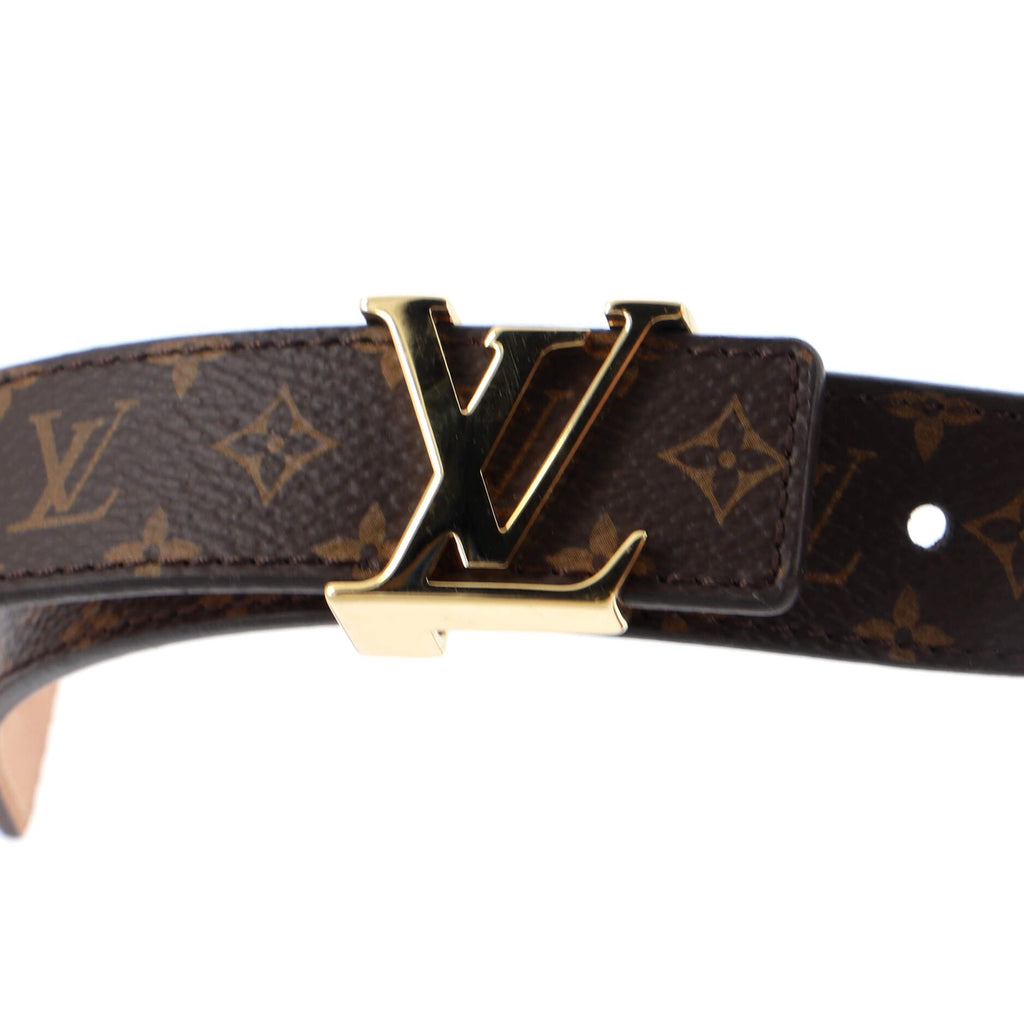 LV Initiales Belt Monogram Canvas Thin 85