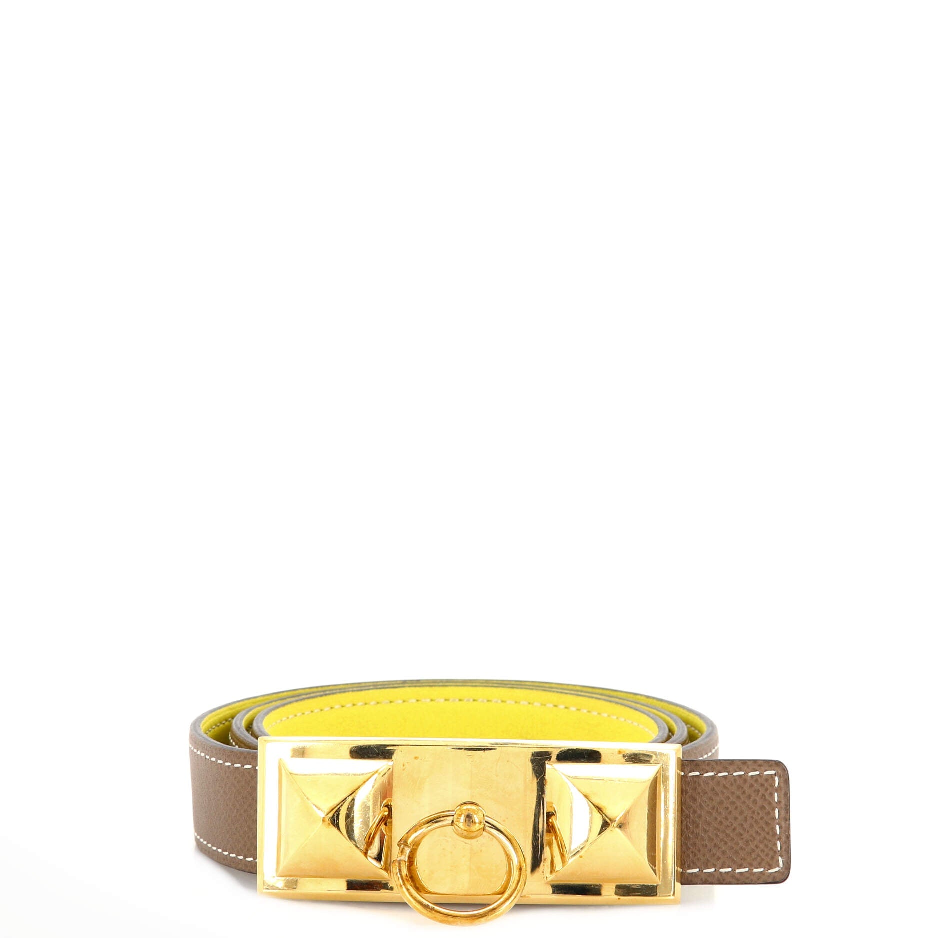 Rivale Reversible Belt Leather Thin 80