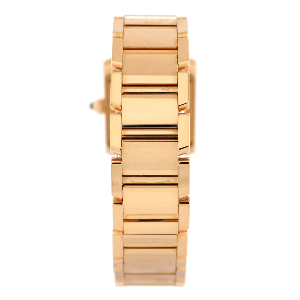 Tank Francaise Quartz Watch Rose Gold 20