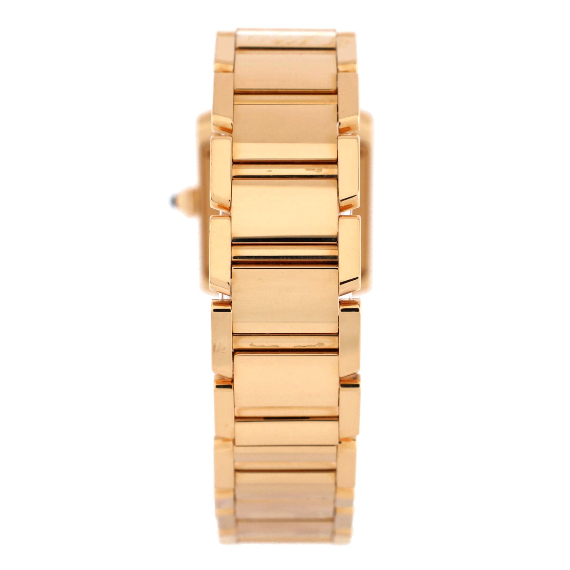 Tank Francaise Quartz Watch Rose Gold 20