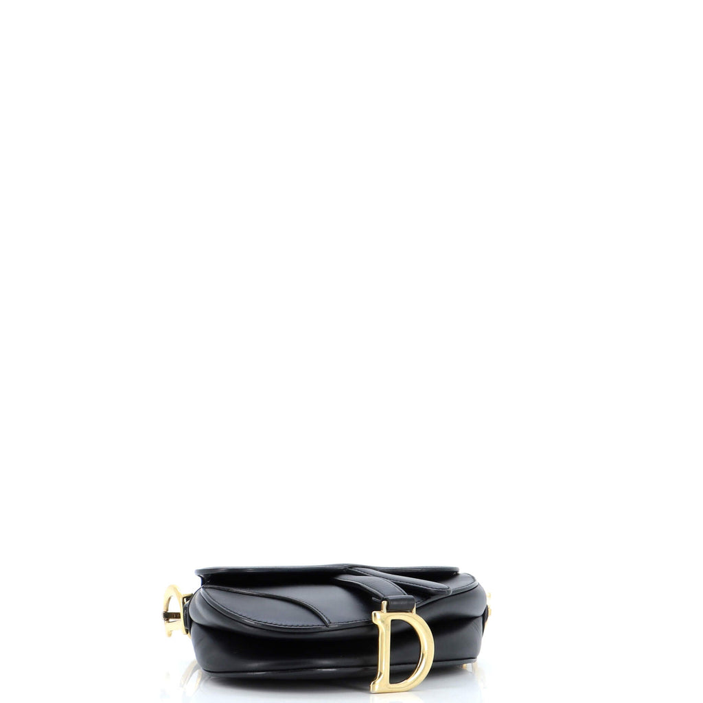 Saddle Handbag Leather Mini