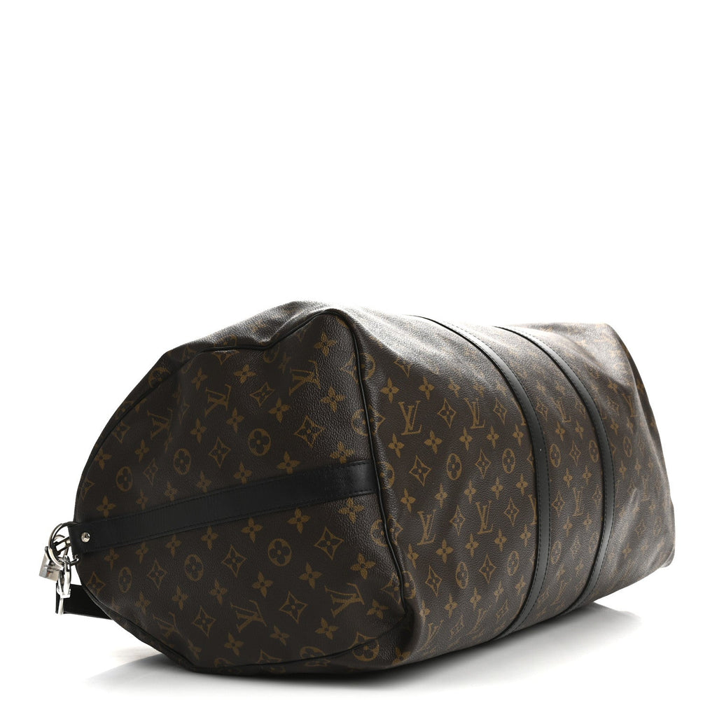 Monogram Macassar Keepall Bandouliere 55