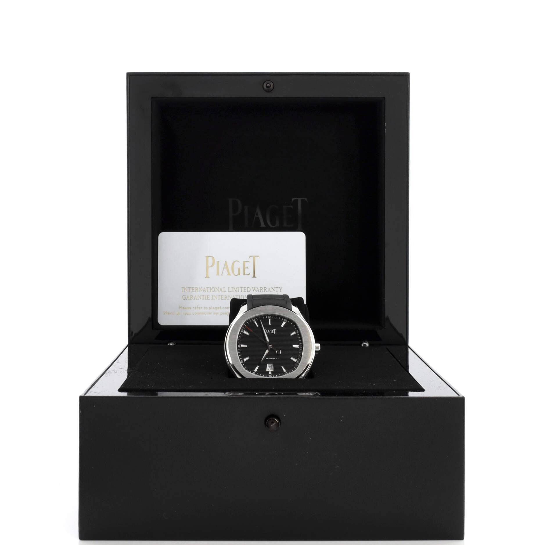 Polo S Automatic Watch Stainless Steel and Rubber 42