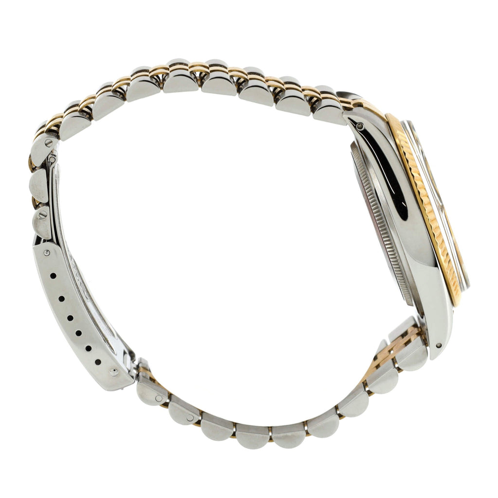 Oyster Perpetual Datejust Automatic Watch Stainless Steel and Yellow Gold 36