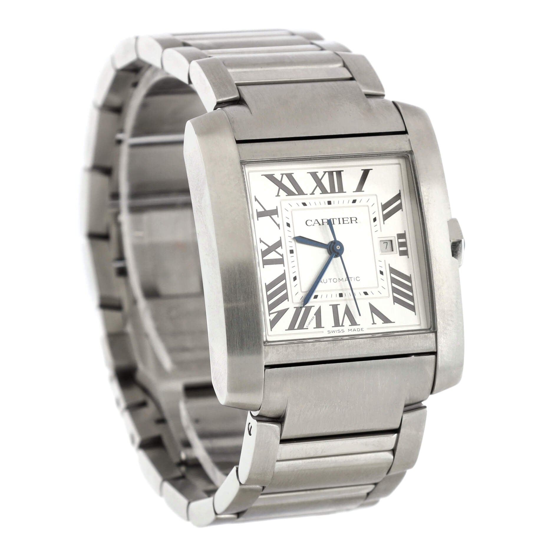 Tank Francaise Automatic Watch Stainless Steel 30