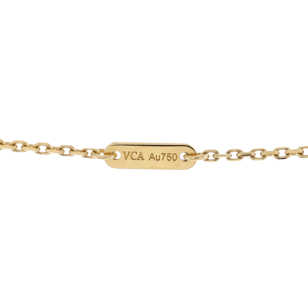 Frivole Pendant Necklace 18K Yellow Gold and Emerald Mini
