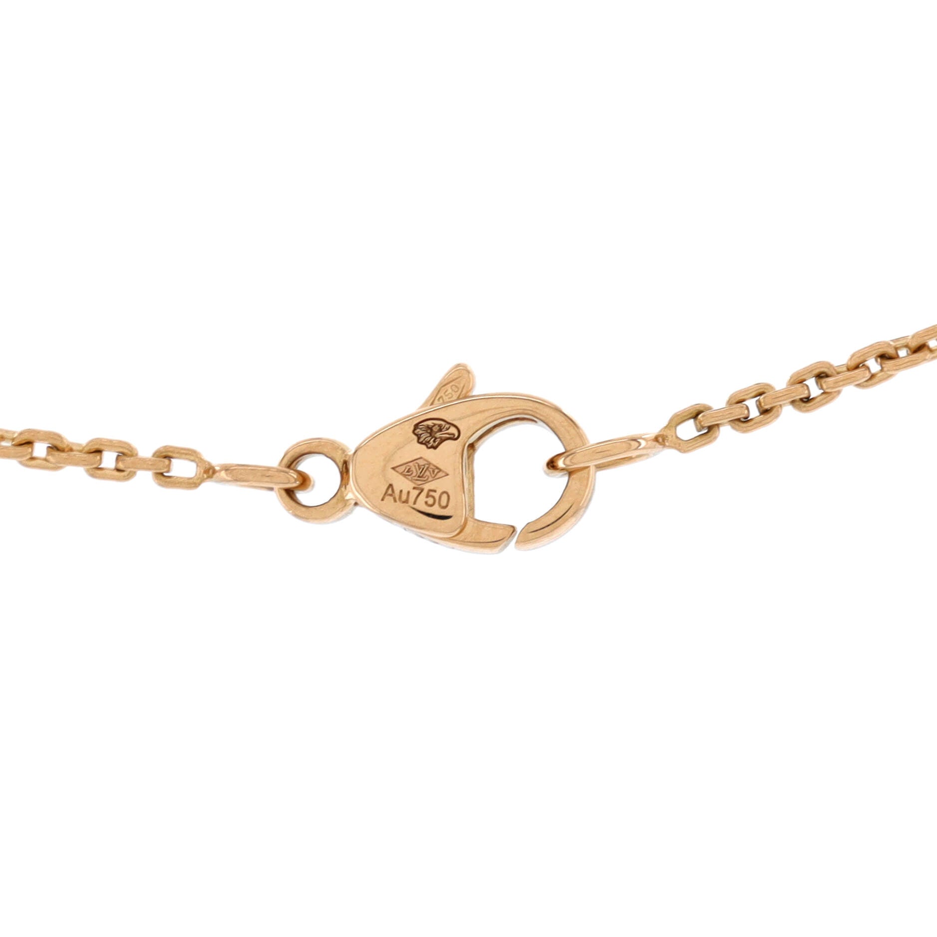 Idylle Blossom Diamond Pendant Necklace 18K Rose Gold