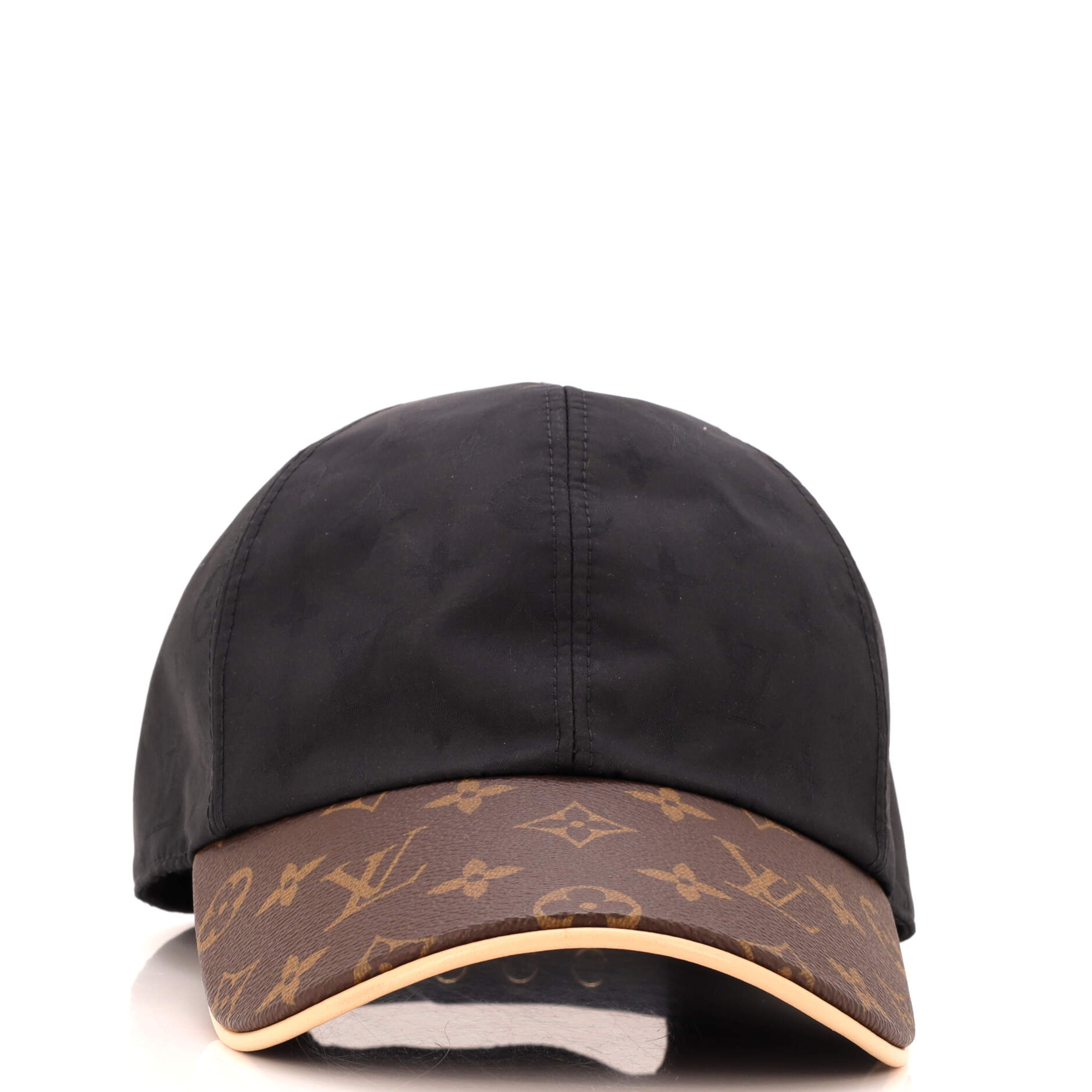 Cap Ou Pas Baseball Cap Monogram Silk and Polyester with Monogram Canvas