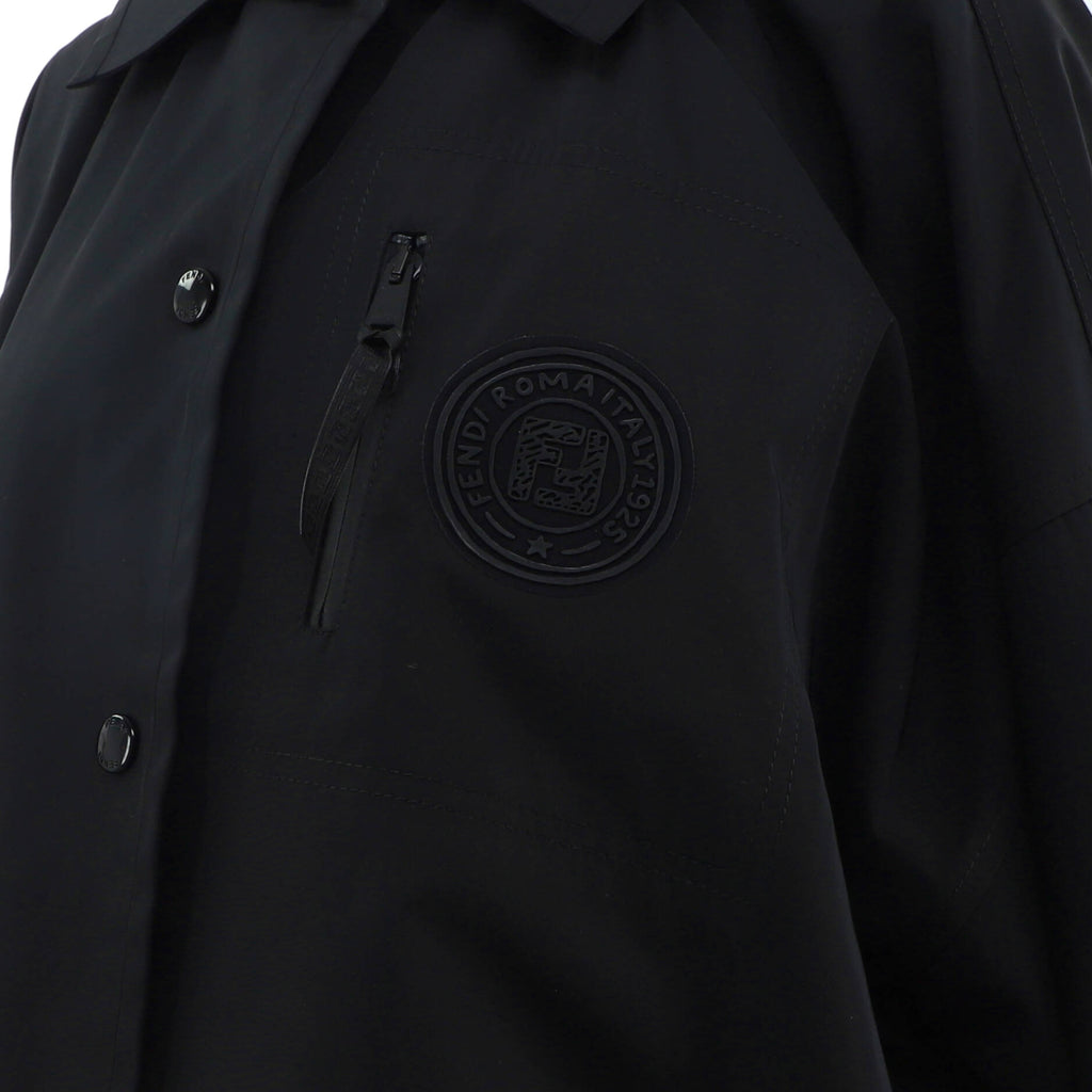 Women's FF Hooded Cropped Jacket Polyester