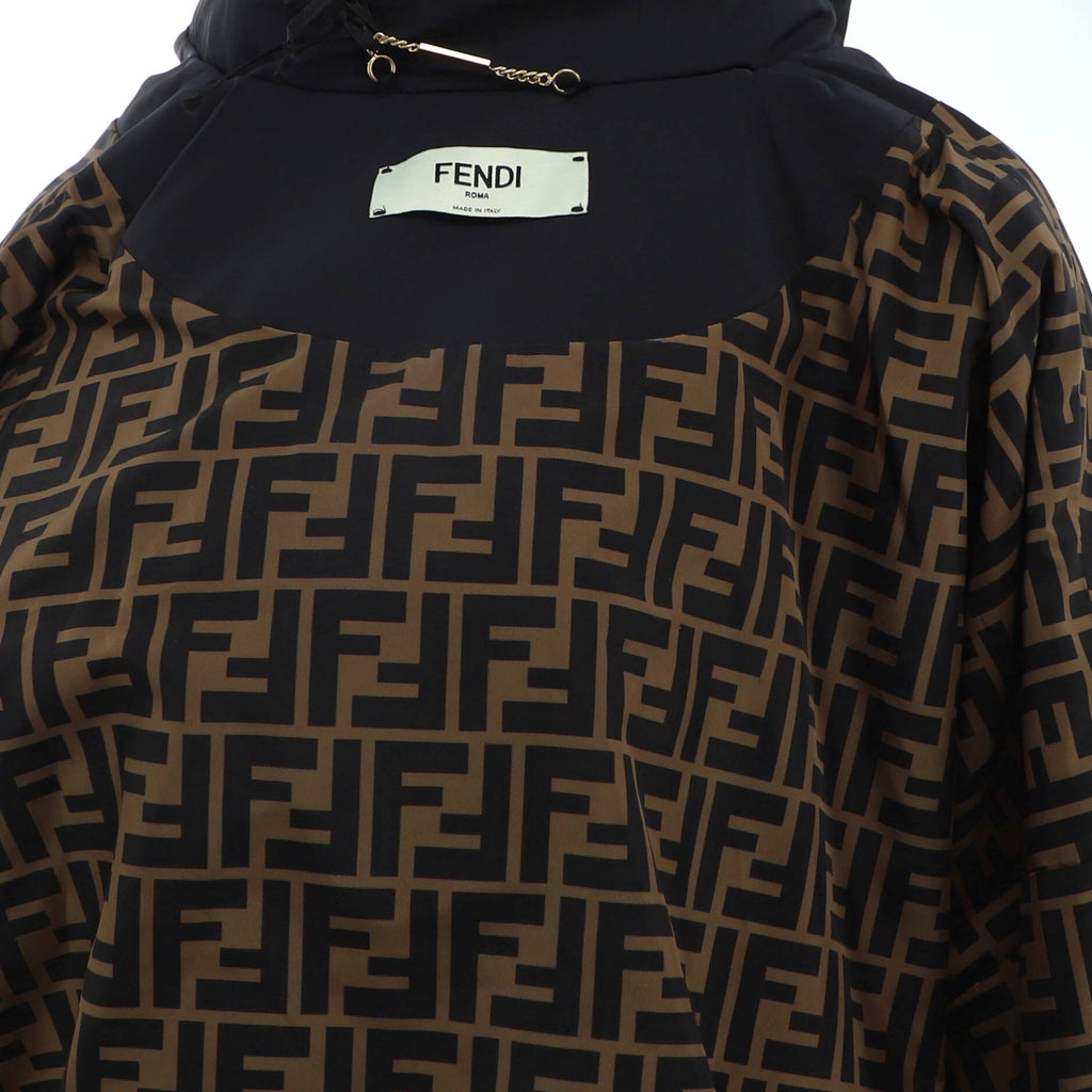 Women's FF Hooded Cropped Jacket Polyester