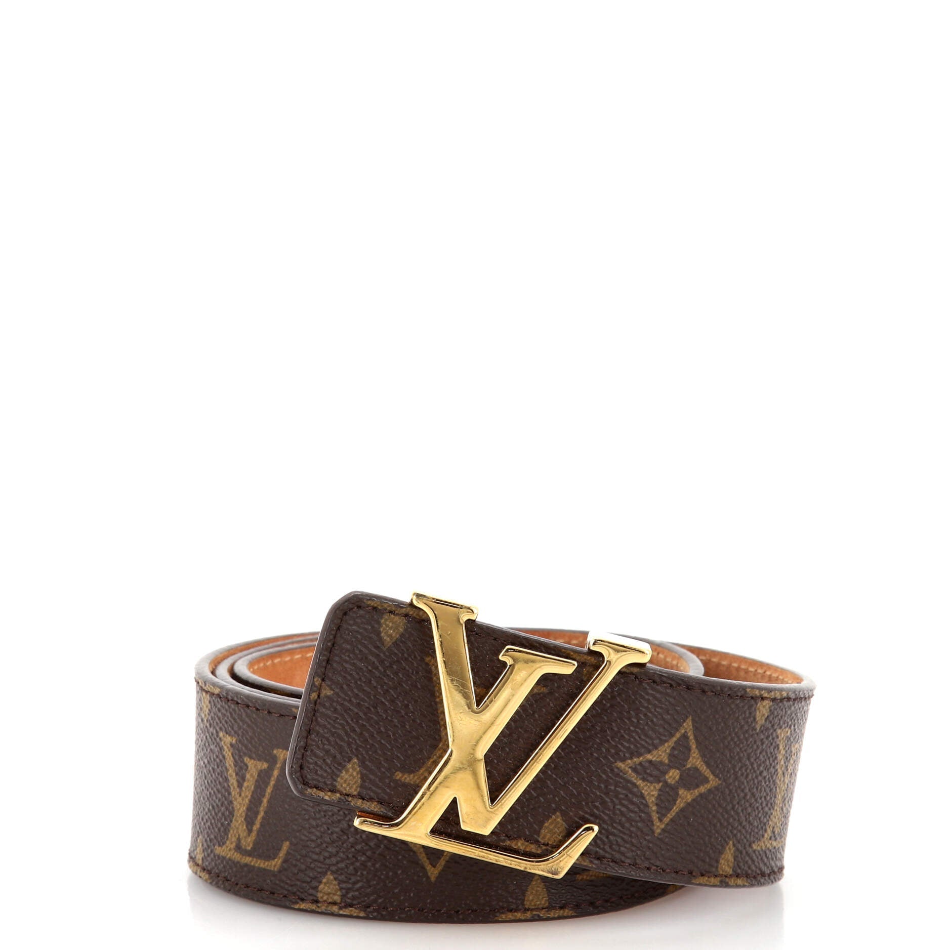 LV Initiales Belt Monogram Canvas Wide 80