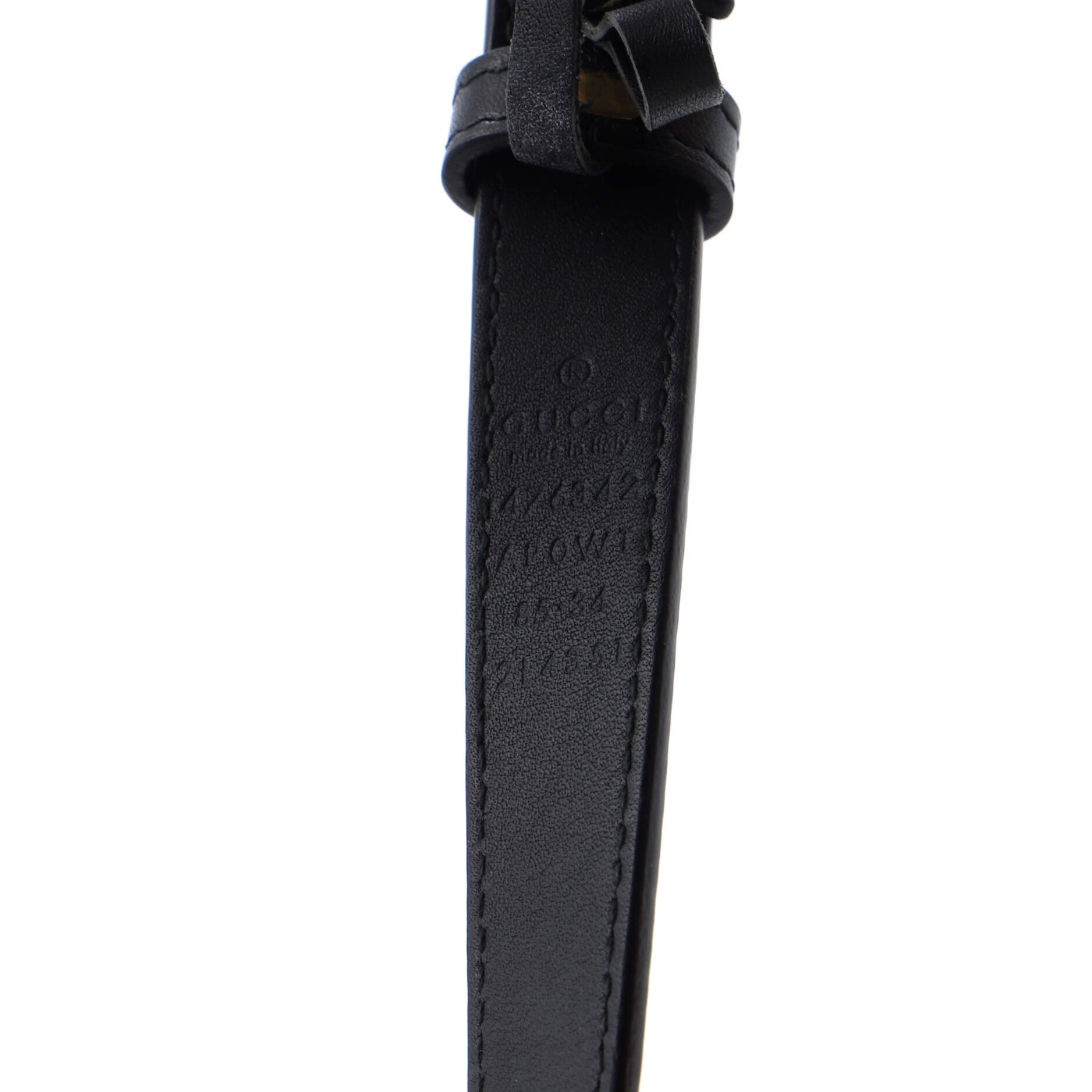 Pearly GG Marmont Belt Leather Thin 85