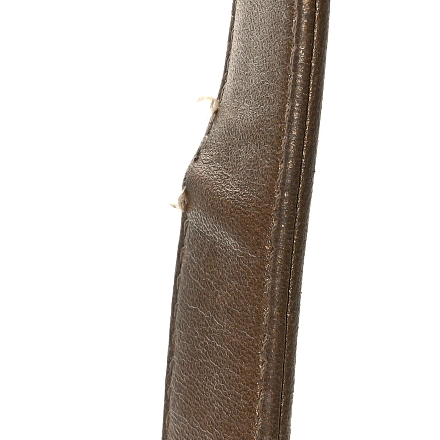 Metallic Calfskin Quilted Small Boy Flap Gold