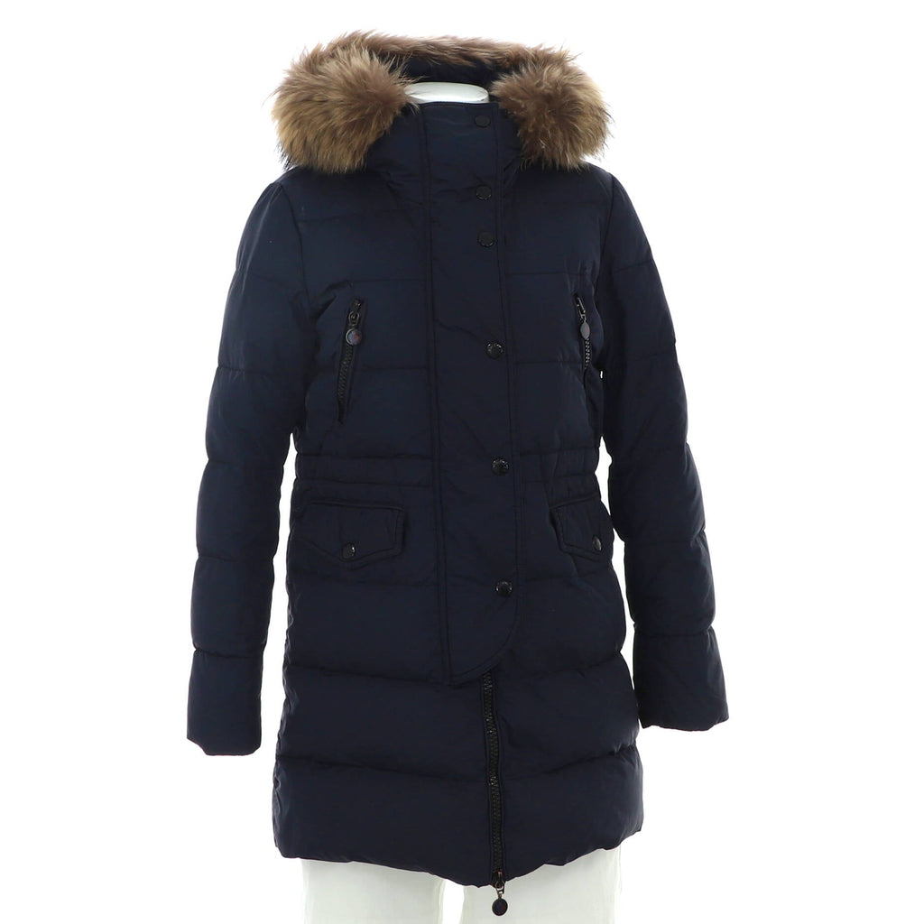 Women's Fragon Hooded Puffer coat Quilted Polyamide with Down and Fur
