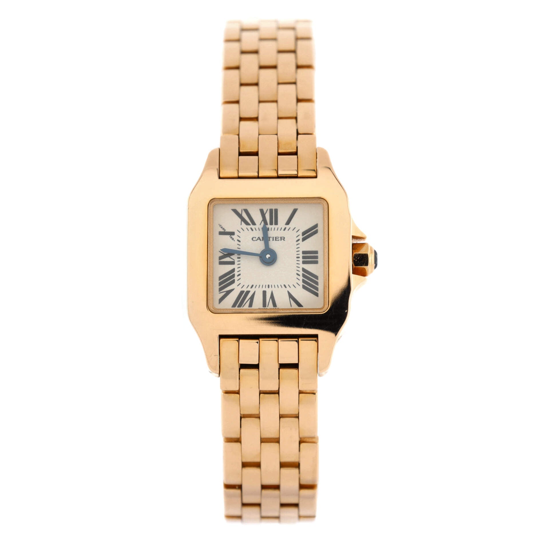 Santos Demoiselle Quartz Watch Rose Gold 17