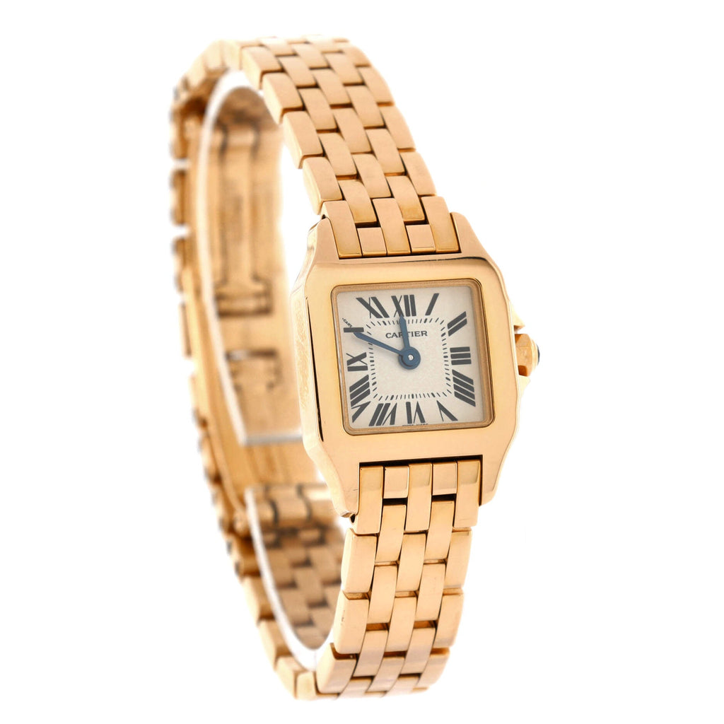 Santos Demoiselle Quartz Watch Rose Gold 17