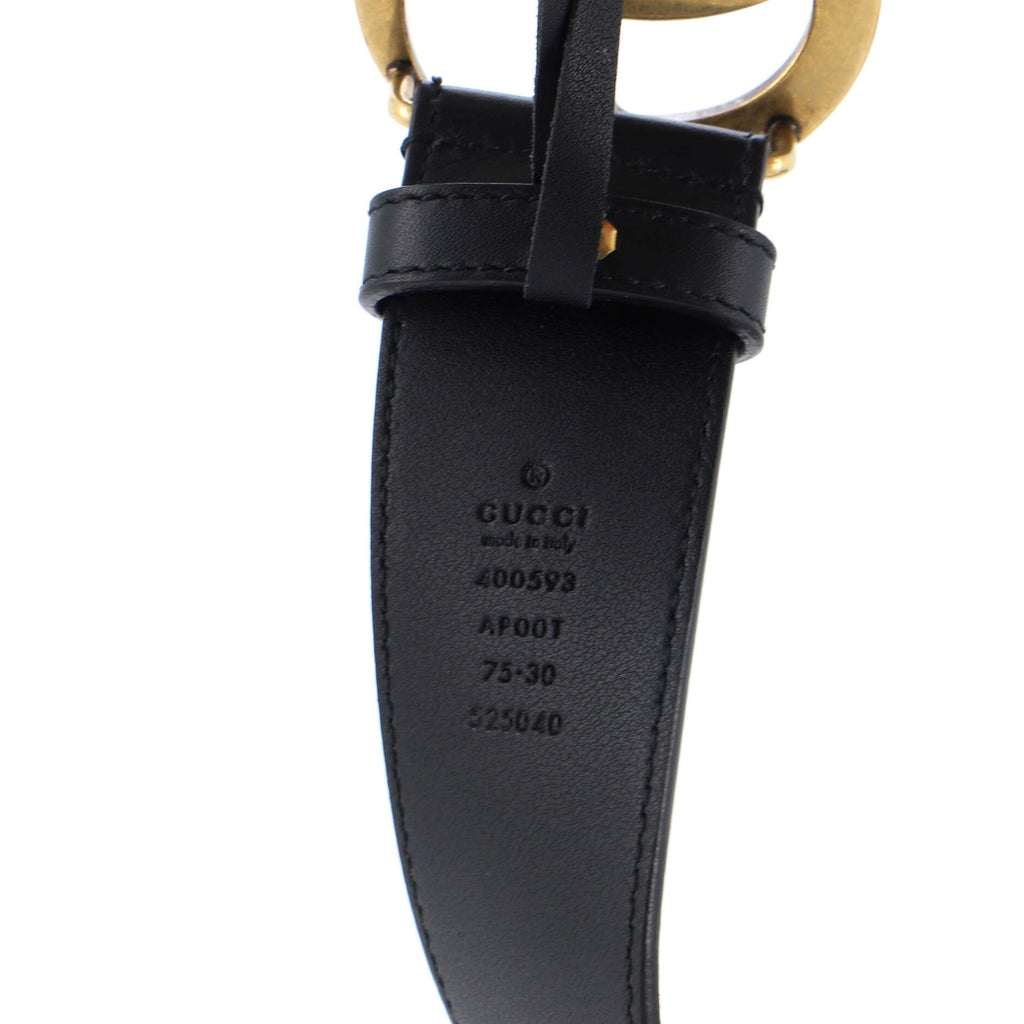 GG Marmont Belt Leather Medium 75
