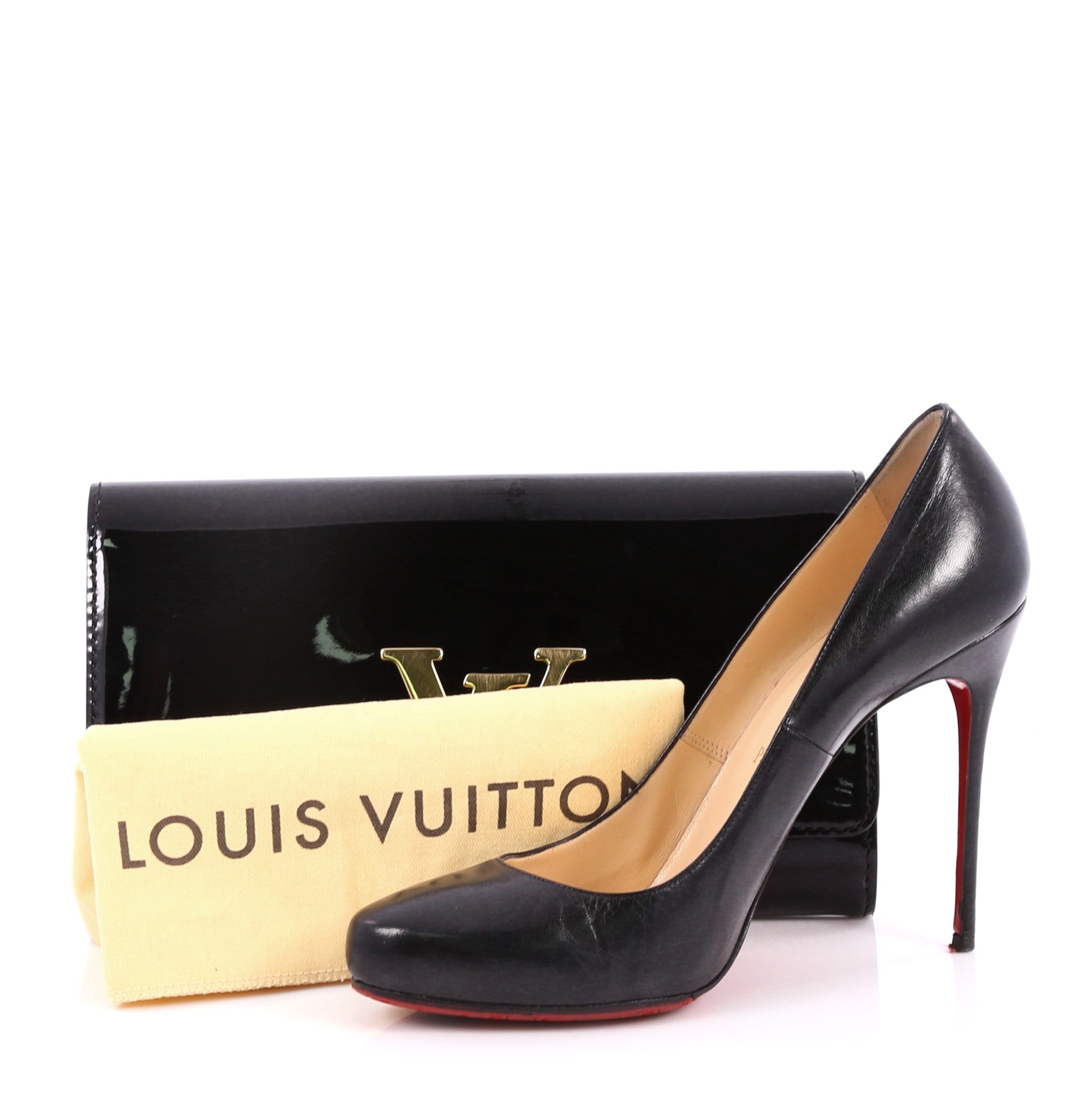 Louise Clutch Patent East West