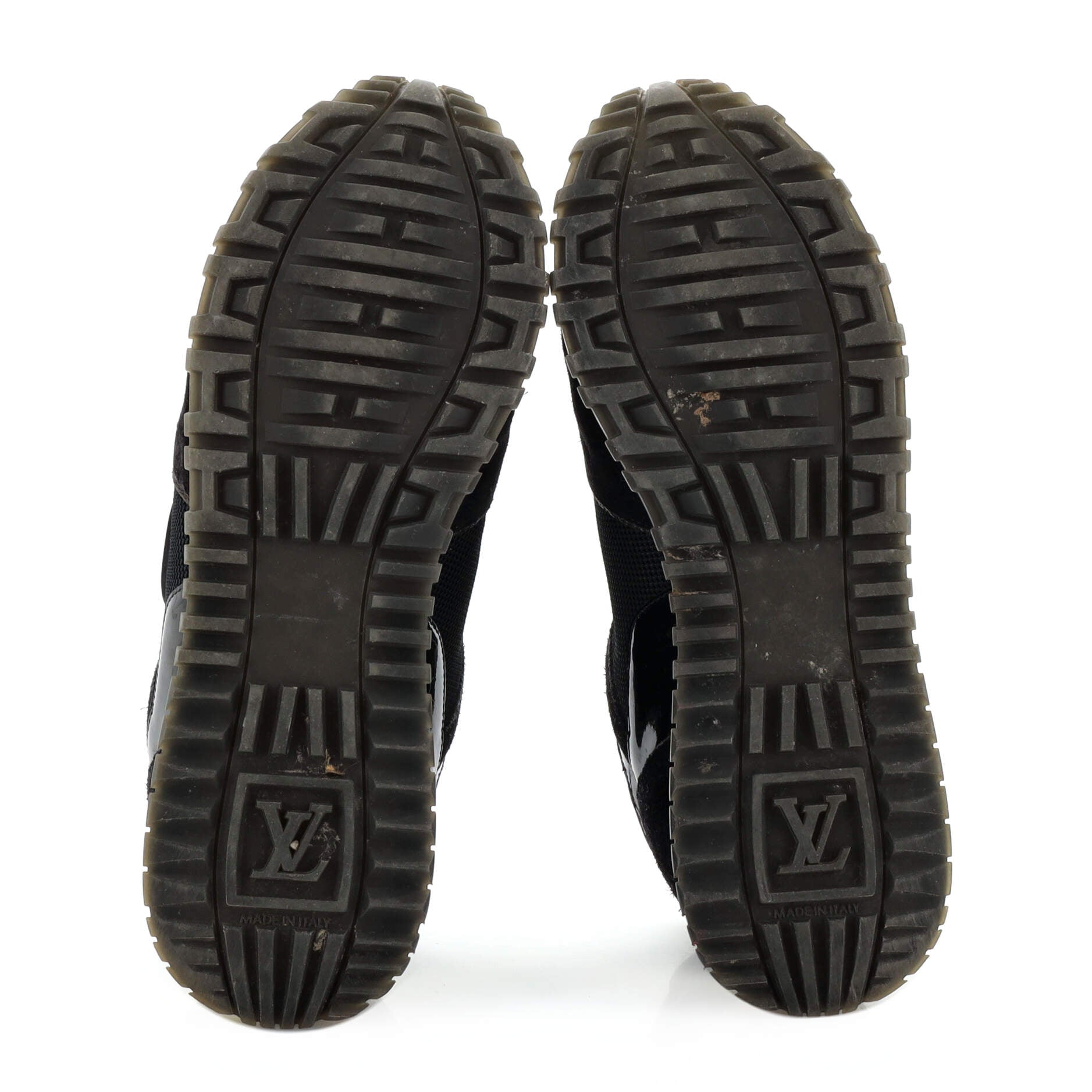 Women's Run Away Sneakers Mesh with Monogram Canvas and Suede