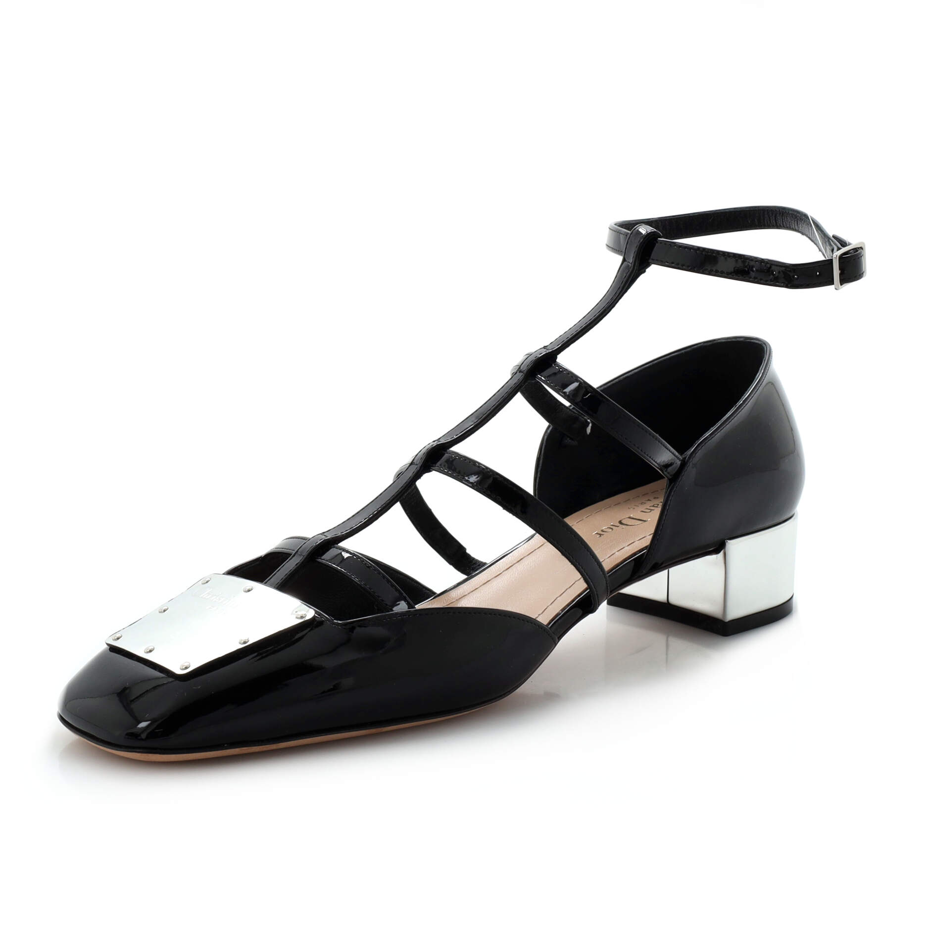 Women's La Parisienne Caged Pumps Leather