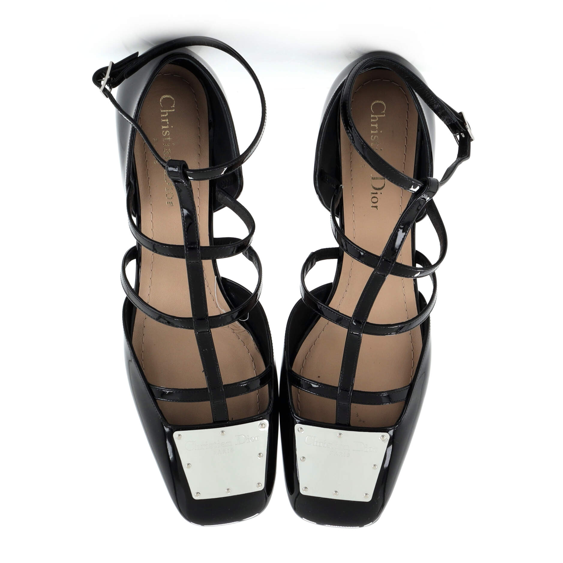 Women's La Parisienne Caged Pumps Leather