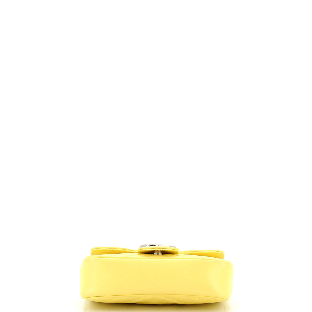 GG Marmont Flap Bag Matelasse Leather Super Mini
