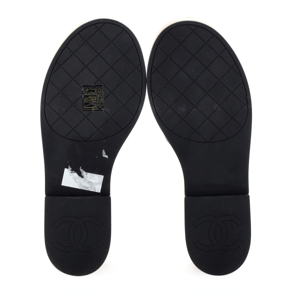 Women's Open Toe Platform Sandals Quilted Leather and Wood