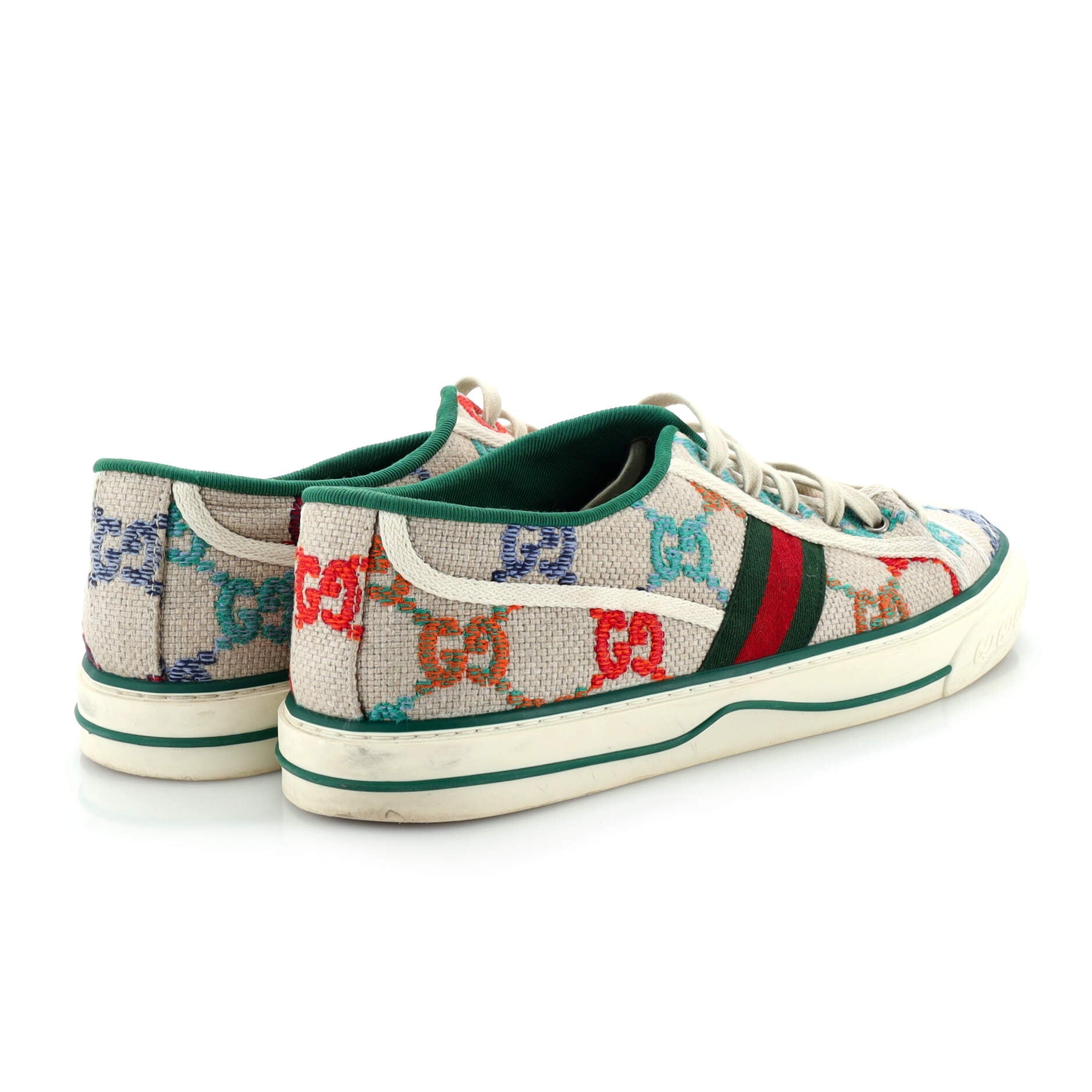 1977 Tennis Sneakers GG Embroidered Canvas