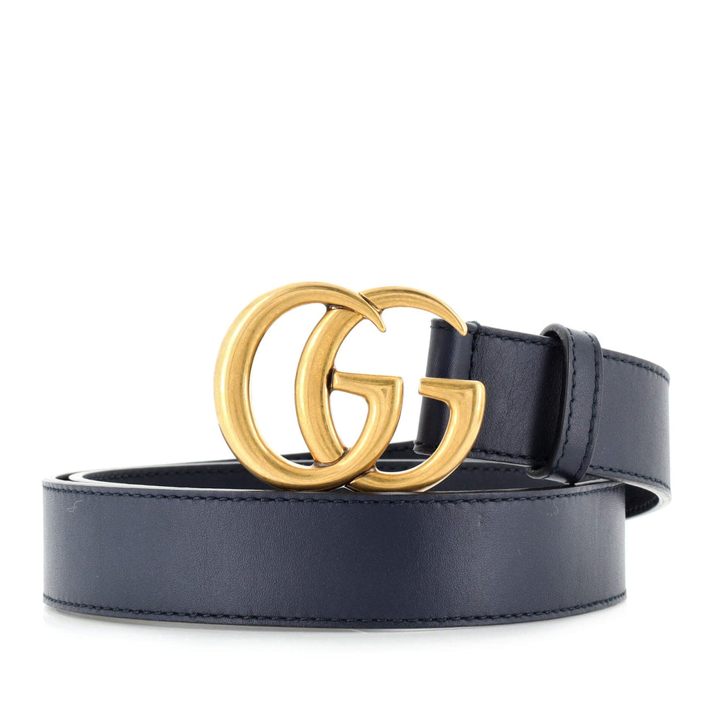 GG Marmont Belt Leather Medium 75