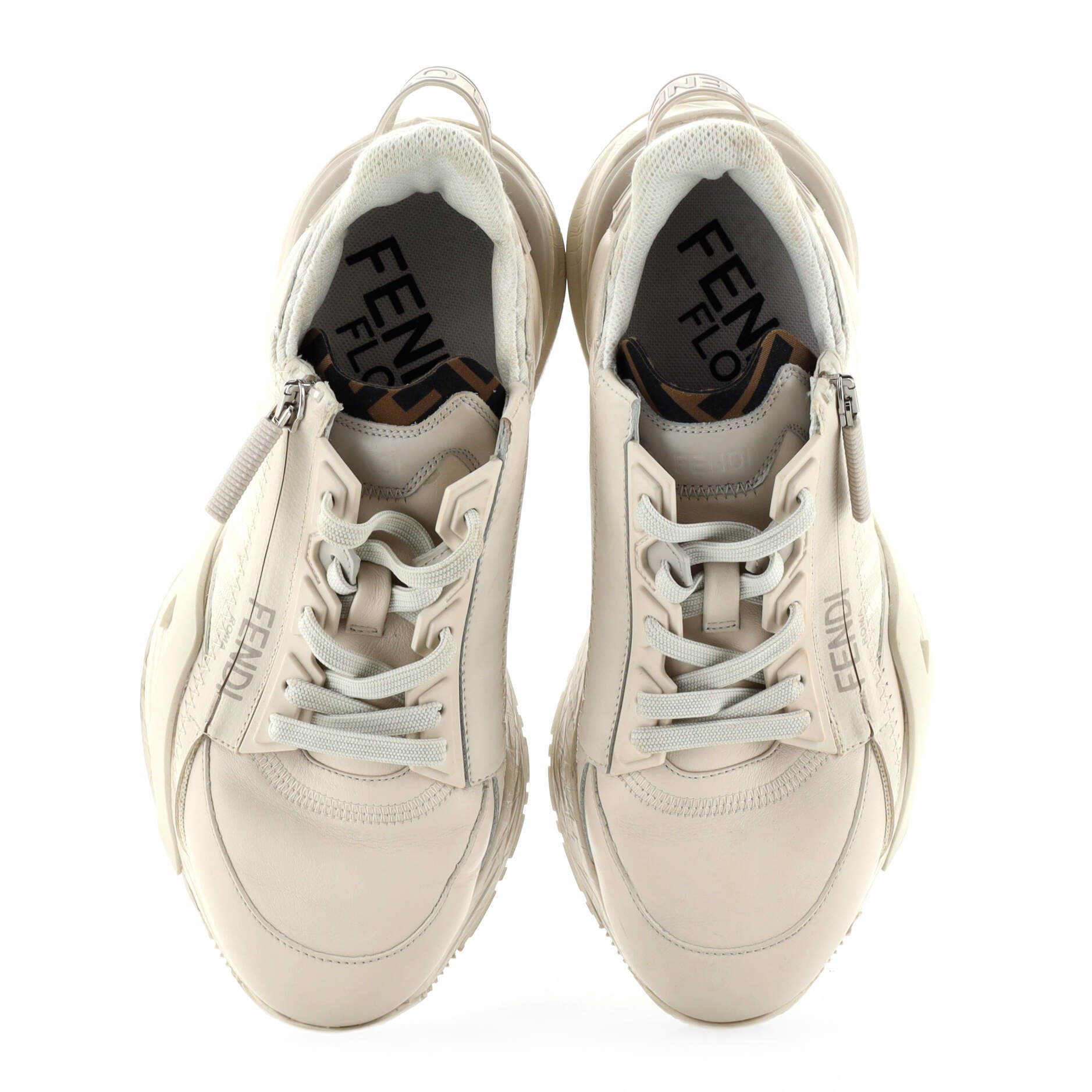 Women's Flow Low-Top Sneakers Mixed Materials