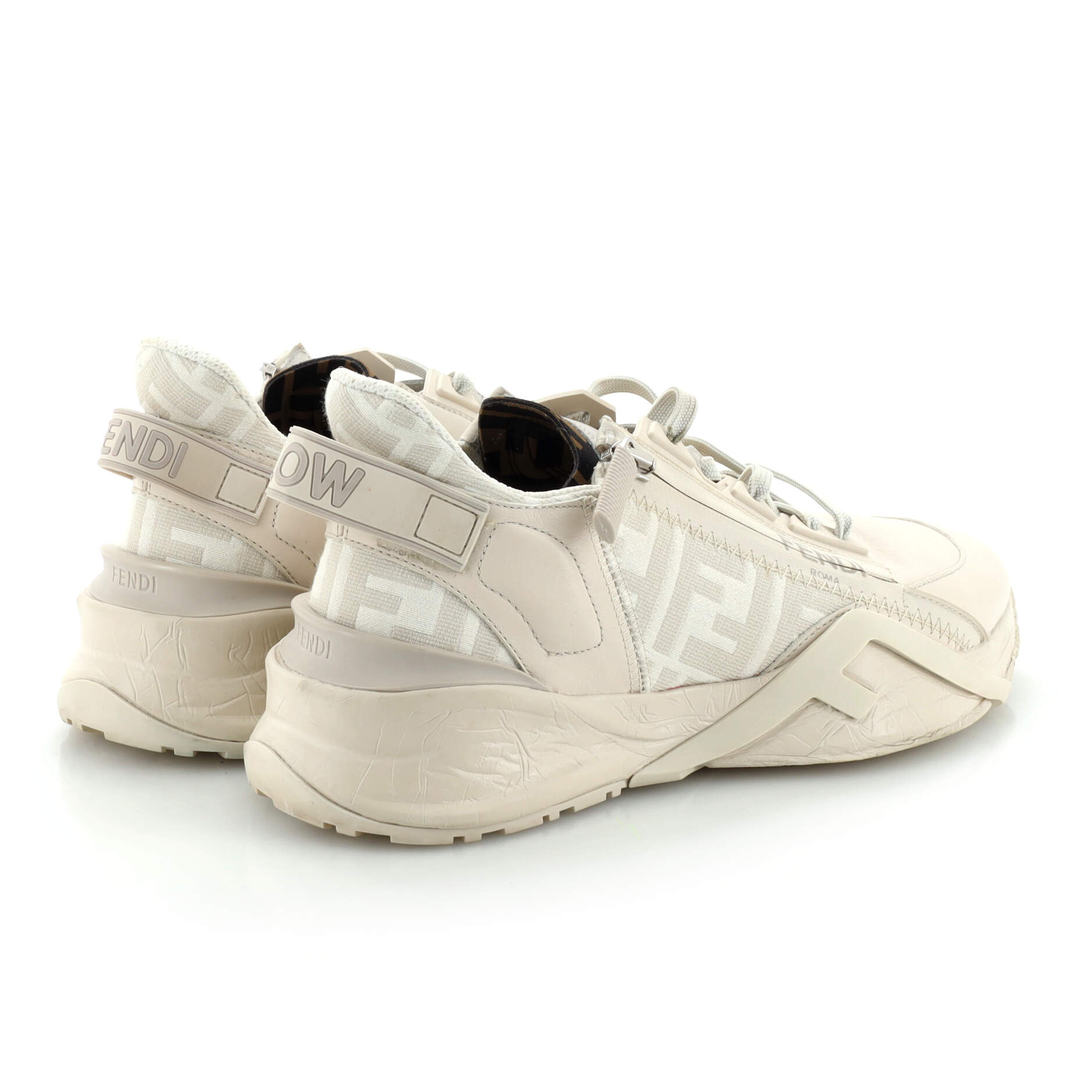 Women's Flow Low-Top Sneakers Mixed Materials