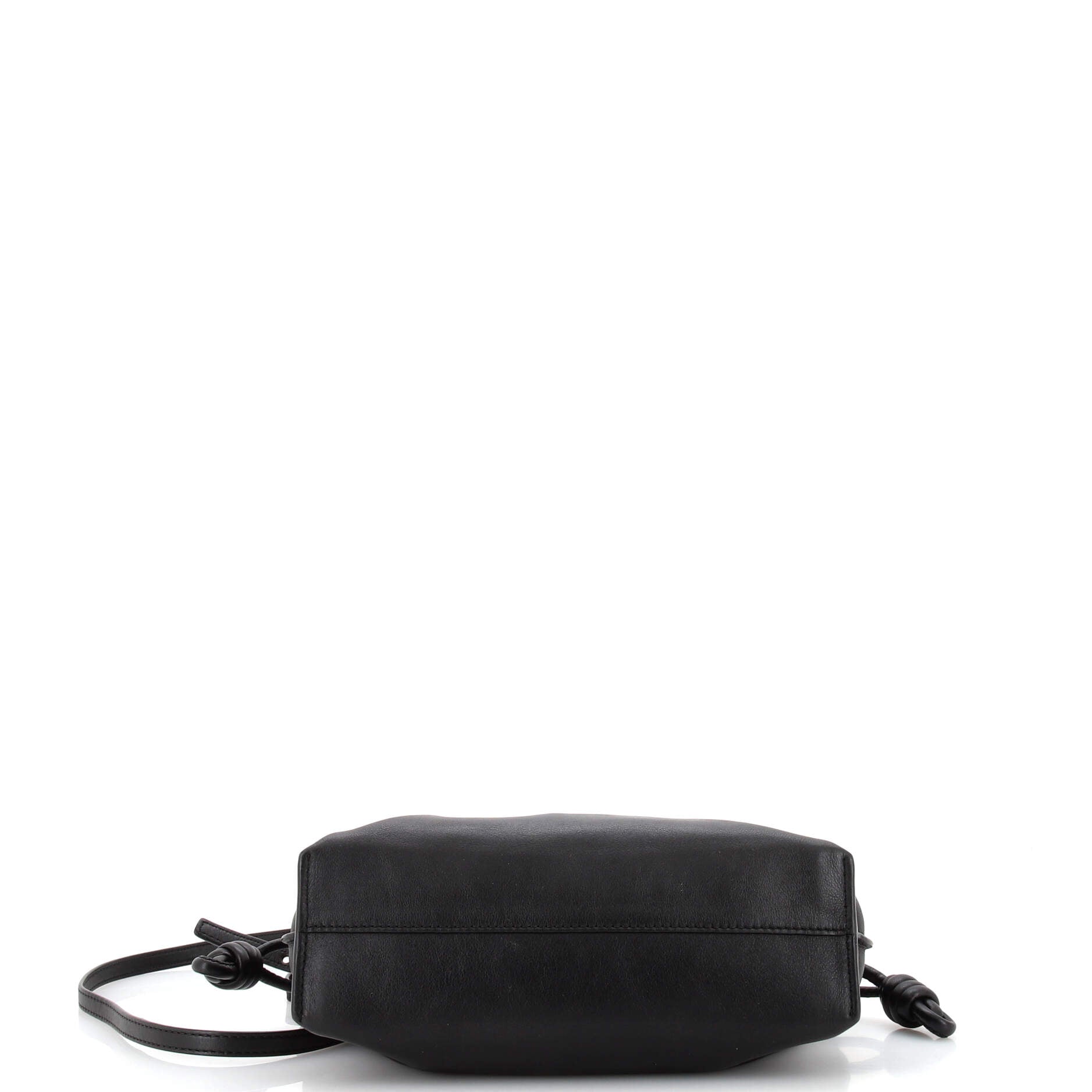 Flamenco Knot Clutch Leather Mini