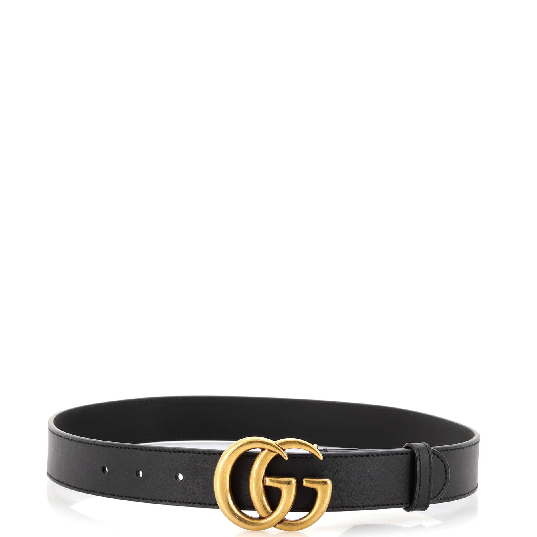 GG Marmont Belt Leather Medium 75