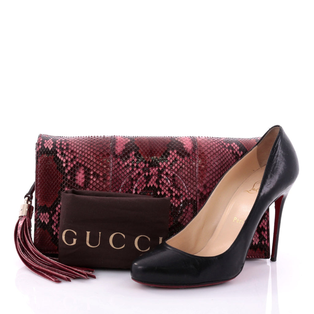 Soho Clutch Python